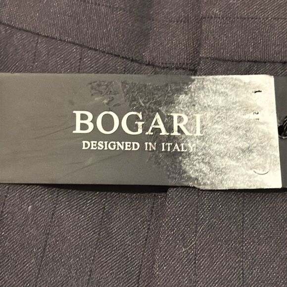 Bogari Dress Pants Mens Size 34 x 32 NWT Brown  Trousers Flat Front Career - Picture 4 of 9